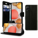 Magnetic Case Cover For Samsung Galaxy A12 SM-A125F/DSN Leather Card Wallet